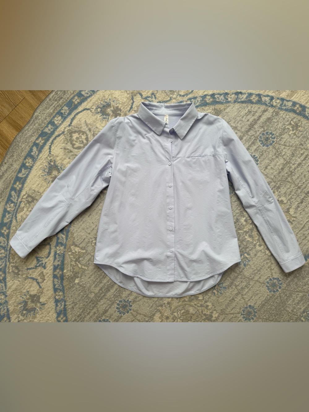 Lululemon Full Day Ahead Shirt Serene Blue - Picture 6 of 13